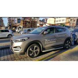 Пороги Hyundai Tucson 2017 Tayga